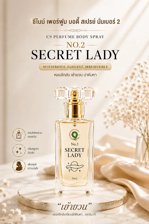 C9 PERFUME BODY SPRAY ซีไนน์ เพอร์ฟูม บอดี สเปรย์