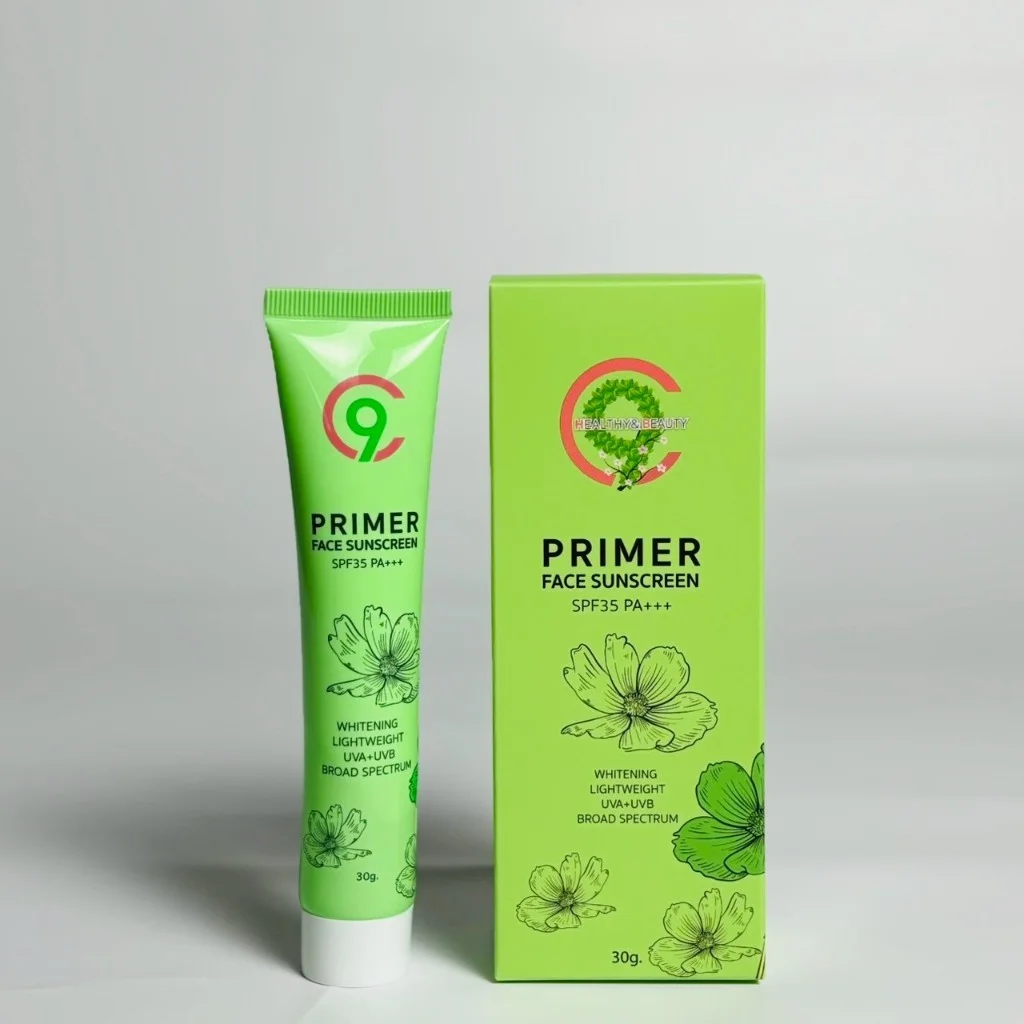 C9 PRIMER FACE SUNCREEN SPF 35PA+++ ซีไนน์ ไพรเมอร์ เฟส ซันสกรีน เอสพีเอฟ35 พีเอ+++
