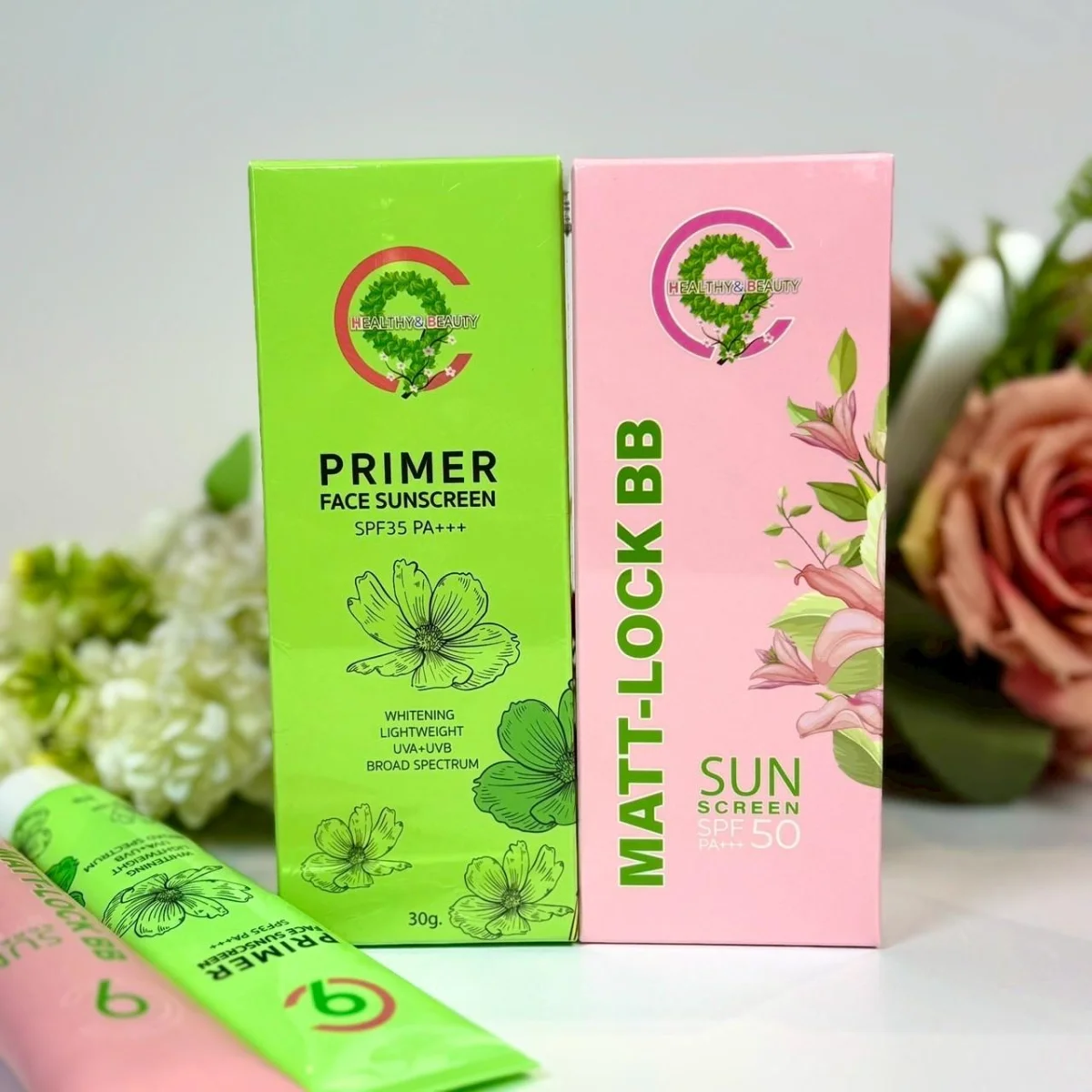 C9 PRIMER คู่กับC9 Matt-Lock BB เซตละ 390 บาท หรือC9 PRIMER FACE 1หลอด 290บาท
