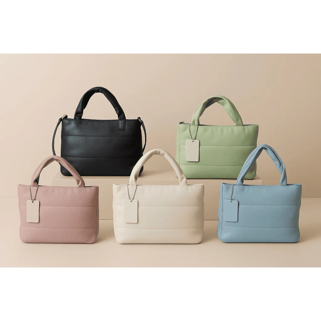 กระเป๋าแฟชั่นรุ่น 88022# ทรงสี่เหลี่ยมผืนผ้า วัสดุ PU คุณภาพดี ดีไซน์มินิมอล