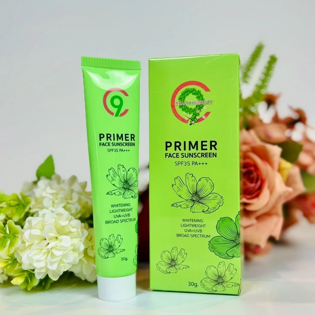 C9 PRIMER FACE SUNCREEN SPF 35PA+++ ซีไนน์ ไพรเมอร์ เฟส ซันสกรีน เอสพีเอฟ35 พีเอ+++